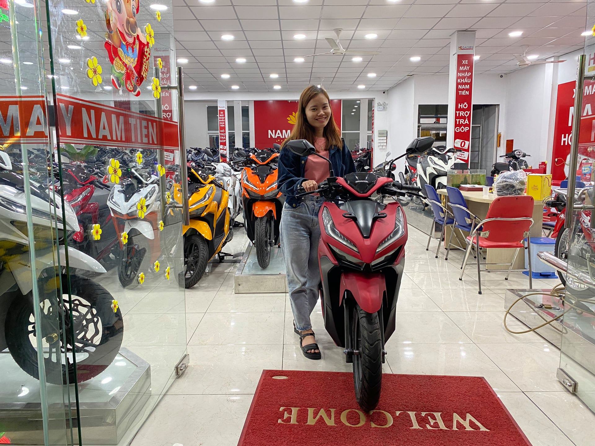 Đại lý bán xe máy Honda