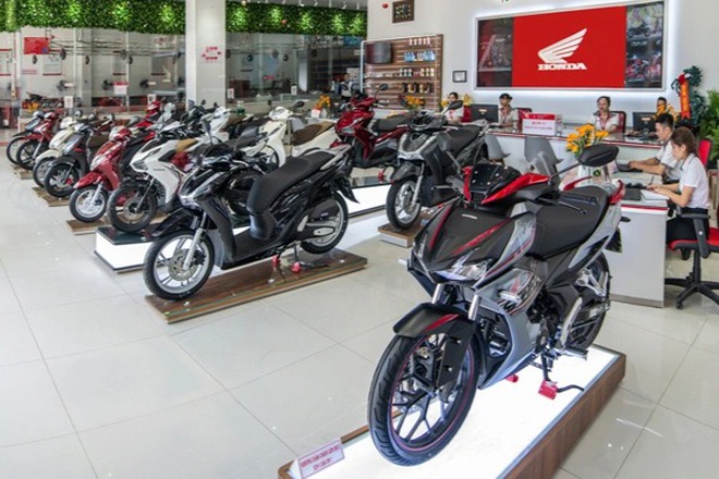 Cửa hàng xe máy Honda chính hãng