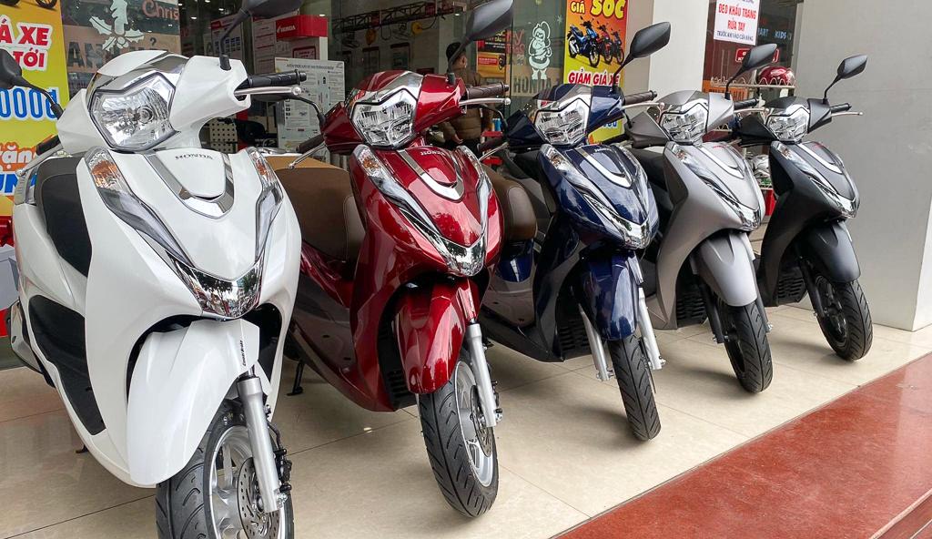 Mua xe máy Honda chính hãng