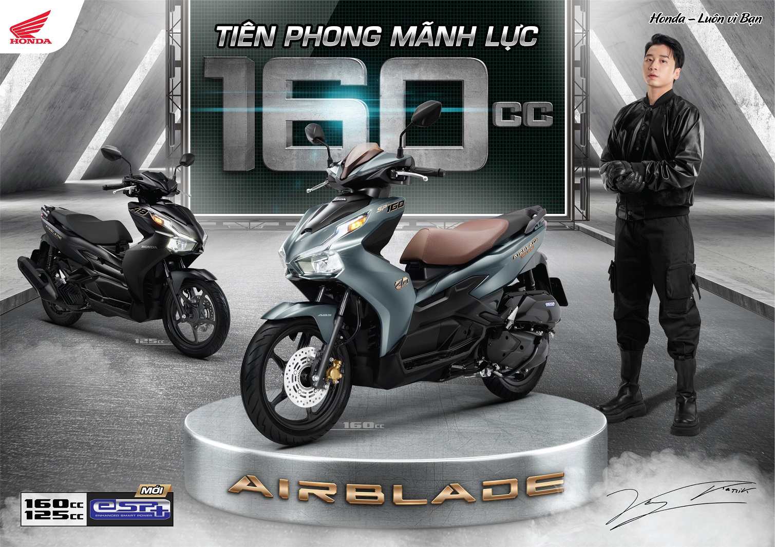 Mua xe máy Honda AirBlade 160