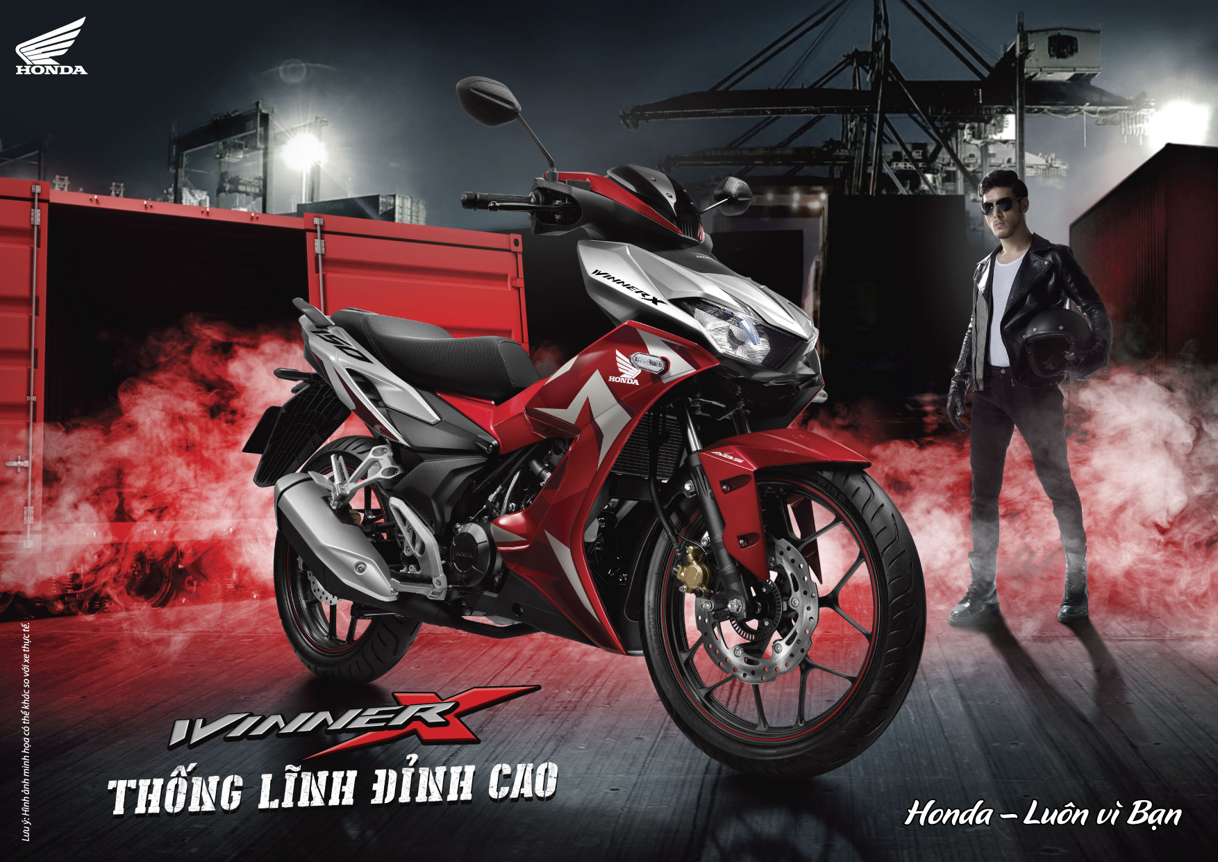 giá bán xe máy Honda Winner X chính hãng