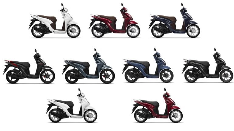 mua xe máy Honda Vision 2023 chính hãng tại Long Thành