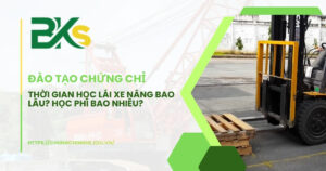 Thời gian học lái xe nâng bao lâu học phí bao nhiêu